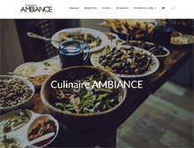 Tablet Screenshot of ambiance.be